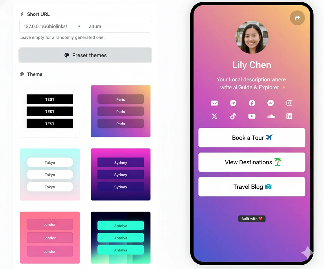 앱 페르소나 편집 페이지의 스크린샷